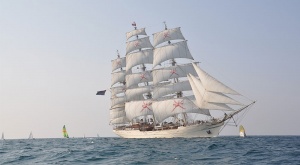 Hungarian youth in the Shabab Oman II crew