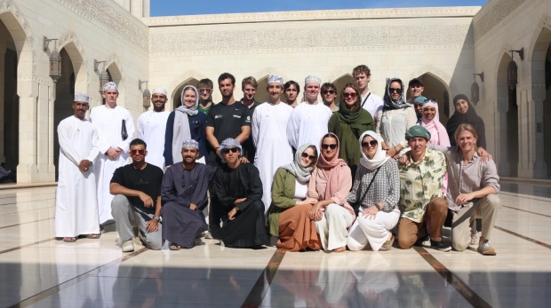 Erdélyi magyar egyetemista az Ománi Királyi Haditengerészet Shabab Oman II iskolahajójának útján vett részt