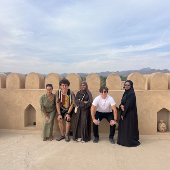 Erdélyi magyar egyetemista az Ománi Királyi Haditengerészet Shabab Oman II iskolahajójának útján vett részt