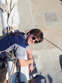 Hungarian university student from Transylvania took part in the voyage of the Royal Navy of Oman's training ship Shabab Oman II