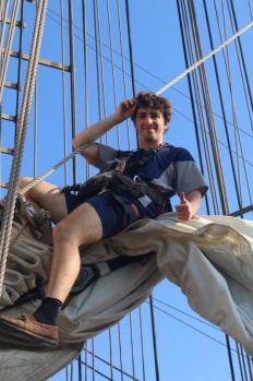 Hungarian university student from Transylvania took part in the voyage of the Royal Navy of Oman's training ship Shabab Oman II