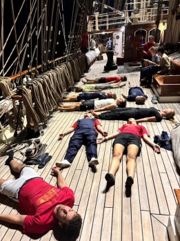 Hungarian university student from Transylvania took part in the voyage of the Royal Navy of Oman's training ship Shabab Oman II