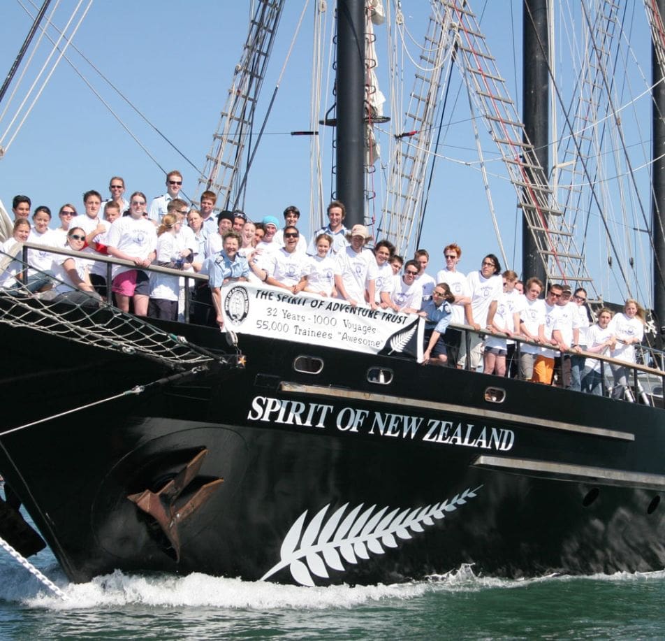 So the sail training ship...